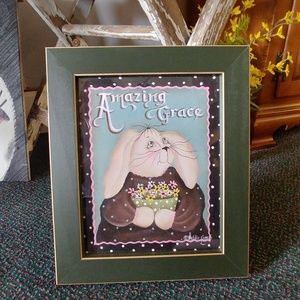 Folk Art Print by Debbie Lamb